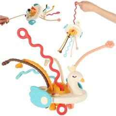 Сенсорная игрушка - прорезыватель для зубов Лебедь Montessori цена и информация | Игрушки для малышей | pigu.lt