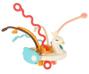 Сенсорная игрушка - прорезыватель для зубов Лебедь Montessori цена и информация | Игрушки для малышей | pigu.lt