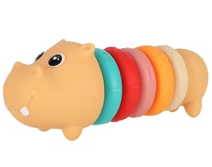 Sensorinis žaislas - dėlionė Begemotas, 7 d. цена и информация | Игрушки для малышей | pigu.lt