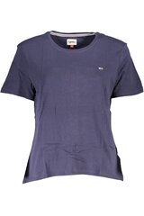 Sportiniai marškinėliai moterims Tommy Hilfiger, mėlyni kaina ir informacija | Marškinėliai moterims | pigu.lt