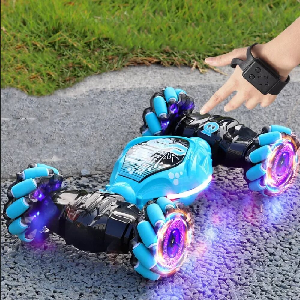 RC automobiliai su priedais Stunt car, 2 vnt. kaina ir informacija | Žaislai berniukams | pigu.lt