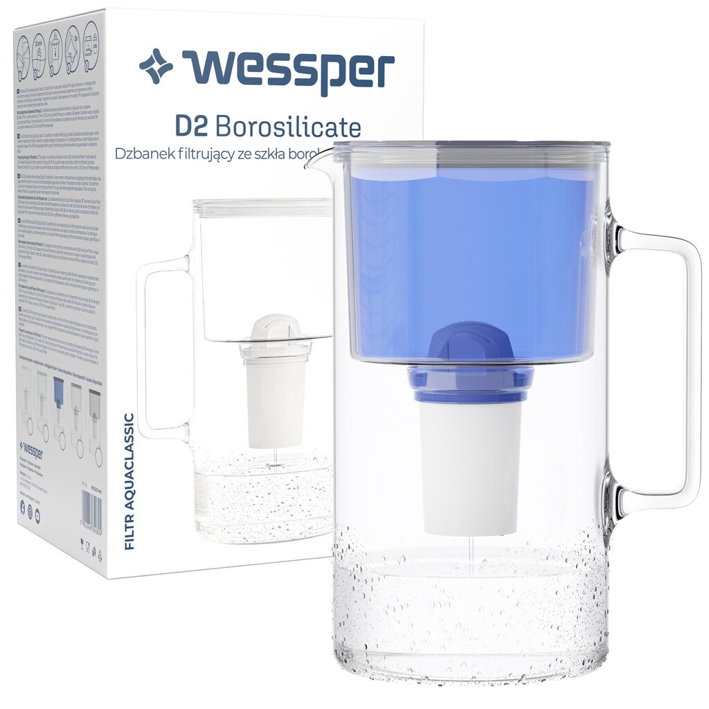 Wessper AquaClassic D2, 1vnt. kaina ir informacija | Vandens filtrai | pigu.lt