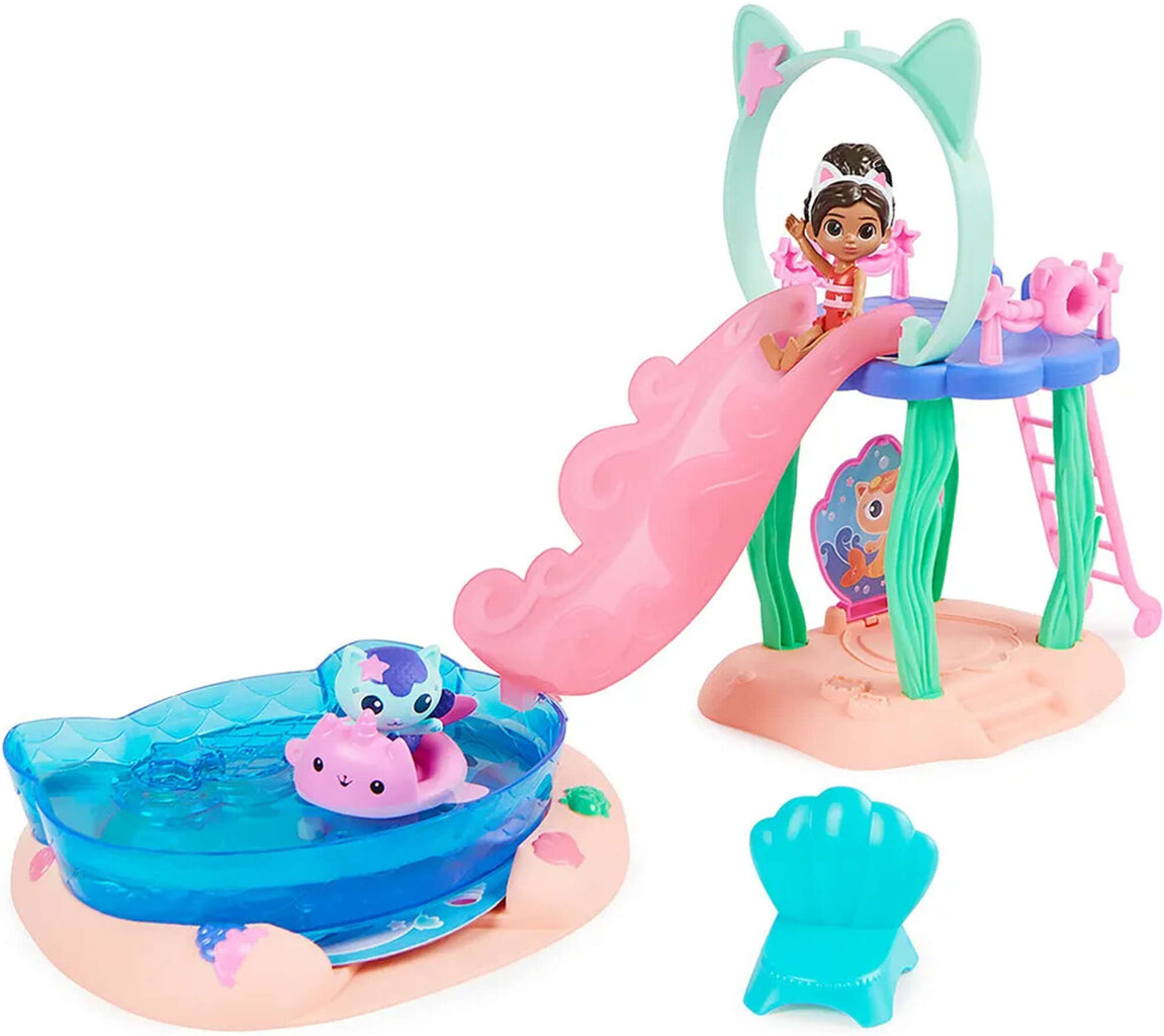 Figūrėlė su priedais Gabi the Mermaid Pool set Gabby's Dollhouse kaina ir informacija | Žaislai mergaitėms | pigu.lt