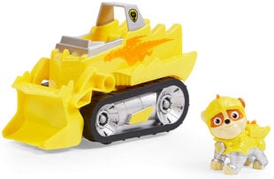 Žaislinis buldozeris su figūrėle Griuvėsiai Paw Patrol Rescue Knights Construction цена и информация | Игрушки для мальчиков | pigu.lt