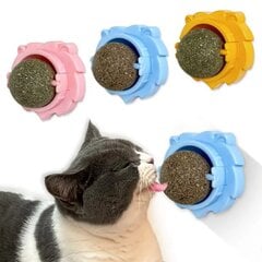 Приклеиваемый шарик с кошачьей травой для кошки, 2 шт. цена и информация | Игрушки для кошек | pigu.lt