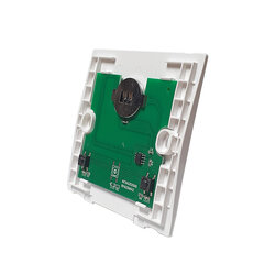 2-кнопочный беспроводной RF настенный выключатель без передней панели SmartWise BRF2-NFP цена и информация | Выключатели, розетки | pigu.lt