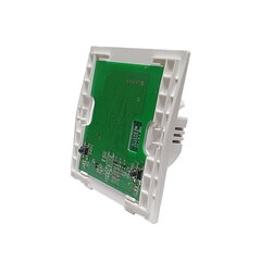 2-кнопочныйовый Zigbee 3.0 умный выключатель с физическими кнопками (однопроводной) SmartWise B2L-ZB-NFP (без передней панели) цена и информация | Выключатели, розетки | pigu.lt