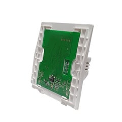 1-кнопочныйовый смарт-выключатель eWeLink WiFi + RF с физической кнопкой (однопроводной, работает без нейтрали) SmartWise B1L-NFP (без передней панели) цена и информация | Выключатели, розетки | pigu.lt
