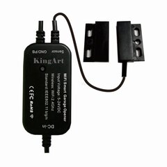 Kingart wifi+rf garažo durų atidarytuvas, suderinamas su eWeLink, su būsenos jutikliu ir automobilio rf nuotolinio valdymo pulteliu kaina ir informacija | Davikliai, jutikliai | pigu.lt