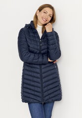 Куртка женская удлиненная Cellbes FRIDA, темно-синий цвет цена и информация | Женские куртки | pigu.lt