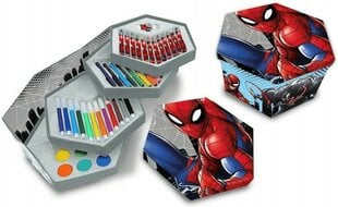 Meno rinkinys Spiderman, 51 vnt. kaina ir informacija | Piešimo, tapybos, lipdymo reikmenys | pigu.lt