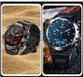 Vyriškas išmanusis laikrodis K52 atsparus vandeniui ir smūgiams 360x360 rezoliucija kaina ir informacija | Vyriški laikrodžiai | pigu.lt