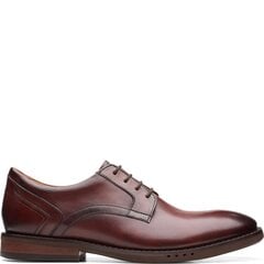 Klasikiniai batai vyrams Clarks, rudi цена и информация | Мужские ботинки | pigu.lt