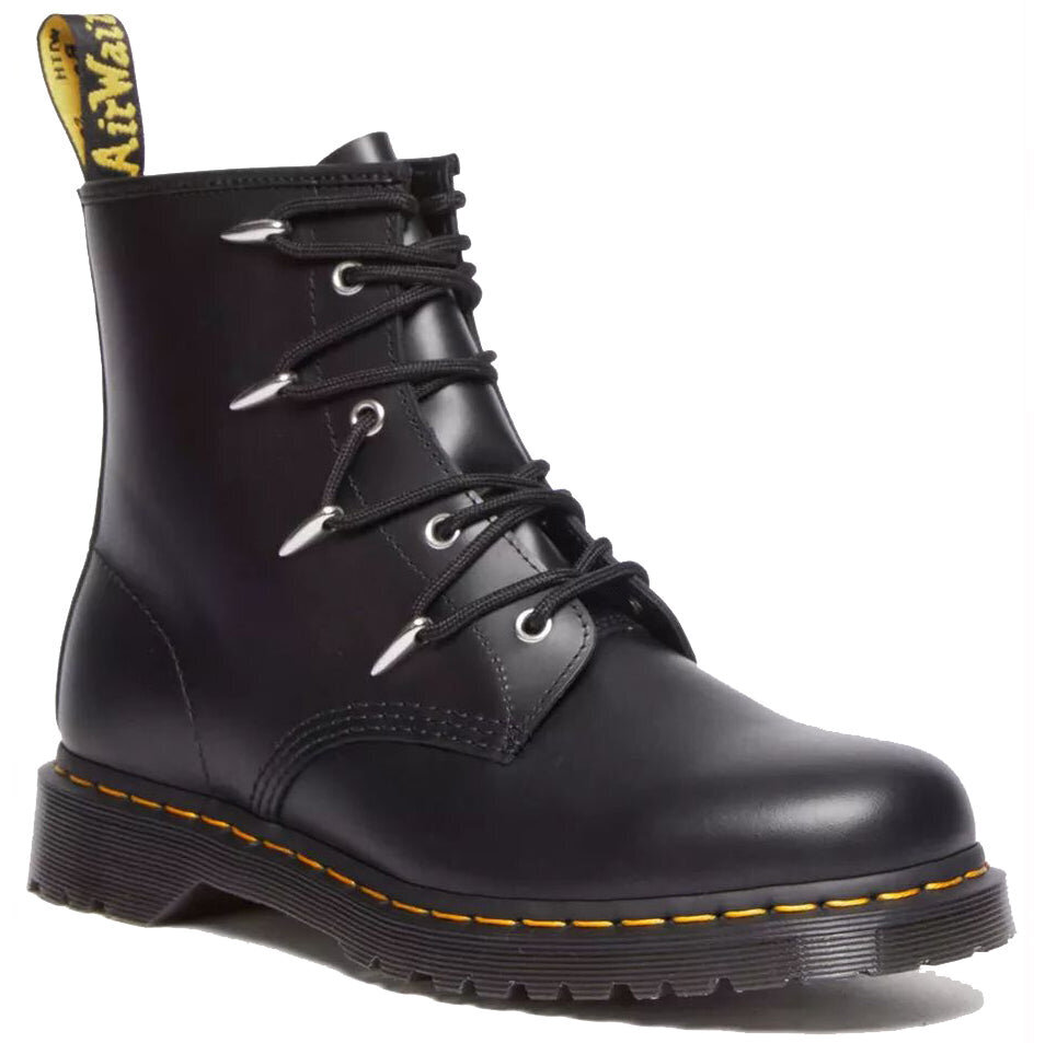 Aulinukai moterims Dr. Martens 1460, juodi kaina ir informacija | Aulinukai, ilgaauliai batai moterims | pigu.lt