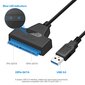 Adapteris USB į SATA 3.0 kaina ir informacija | Adapteriai, USB šakotuvai | pigu.lt