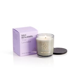 Max Benjamin kvapioji žvakė True Lavender 210 g kaina ir informacija | Žvakės, Žvakidės | pigu.lt