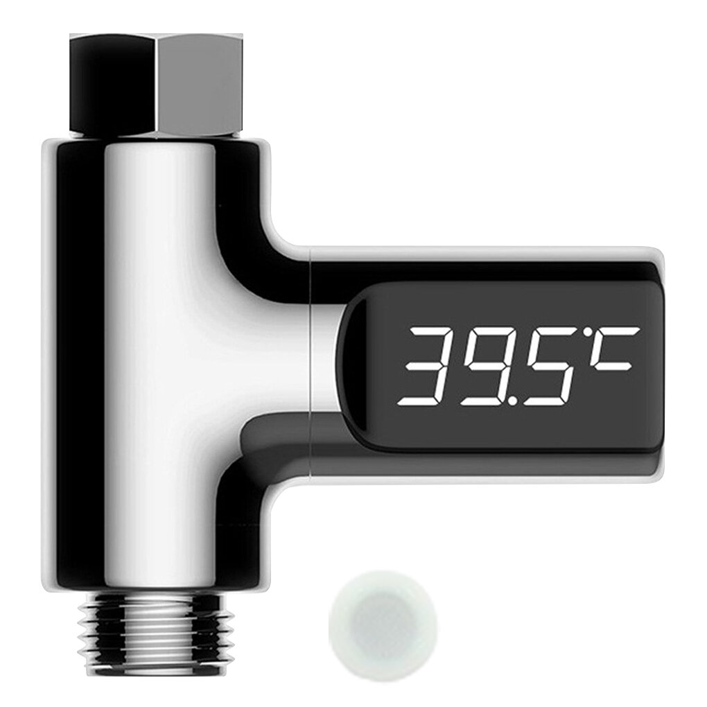 Maišytuvo termometras Bahar, sidabrinis kaina ir informacija | Maišytuvų ir dušų priedai | pigu.lt