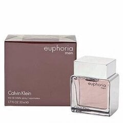 Мужская парфюмерия Calvin Klein Euphoria EDT (50 мл) цена и информация | Мужские духи | pigu.lt