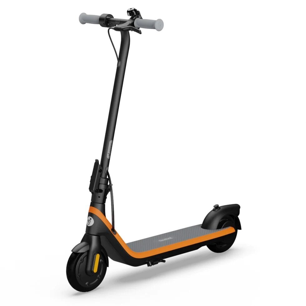 Elektrinis paspirtukas Segway-Ninebot C2 E Kids KickScooter, juodas/oranžinis цена и информация | Elektriniai paspirtukai | pigu.lt