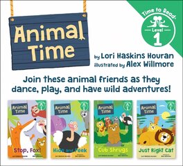 Animal Time Set #1 (Animal Time: Time to Read, Level 1) цена и информация | Книги для подростков  | pigu.lt