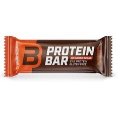 Sūdytos karamelės skonio batonėliai BioTech Protein Bar, 16x70 g kaina ir informacija | Batonėliai | pigu.lt