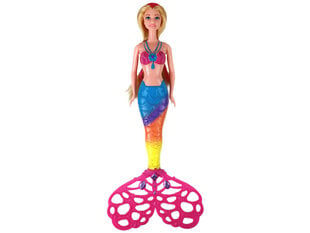 Lėlė undinėlė su priedais Lean Toys, 38x7x4 cm, 5 d. kaina ir informacija | Žaislai mergaitėms | pigu.lt