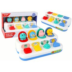Interaktyvus edukacinis žaislas Peekaboo Animal Pop-up LeanToys цена и информация | Игрушки для малышей | pigu.lt