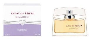 Kvapusis vanduo Nina Ricci Love In Paris EDP moterims, 50 ml kaina ir informacija | Kvepalai moterims | pigu.lt