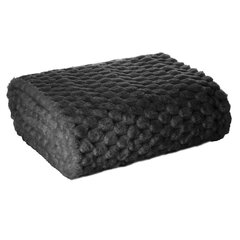 Eurocurtains lovatiesė, 70x160 cm, juoda kaina ir informacija | Lovatiesės ir pledai | pigu.lt