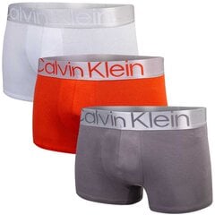 Trumpikės vyrams Calvin Klein 82377, įvairių spalvų, 3vnt. цена и информация | Мужские трусы | pigu.lt