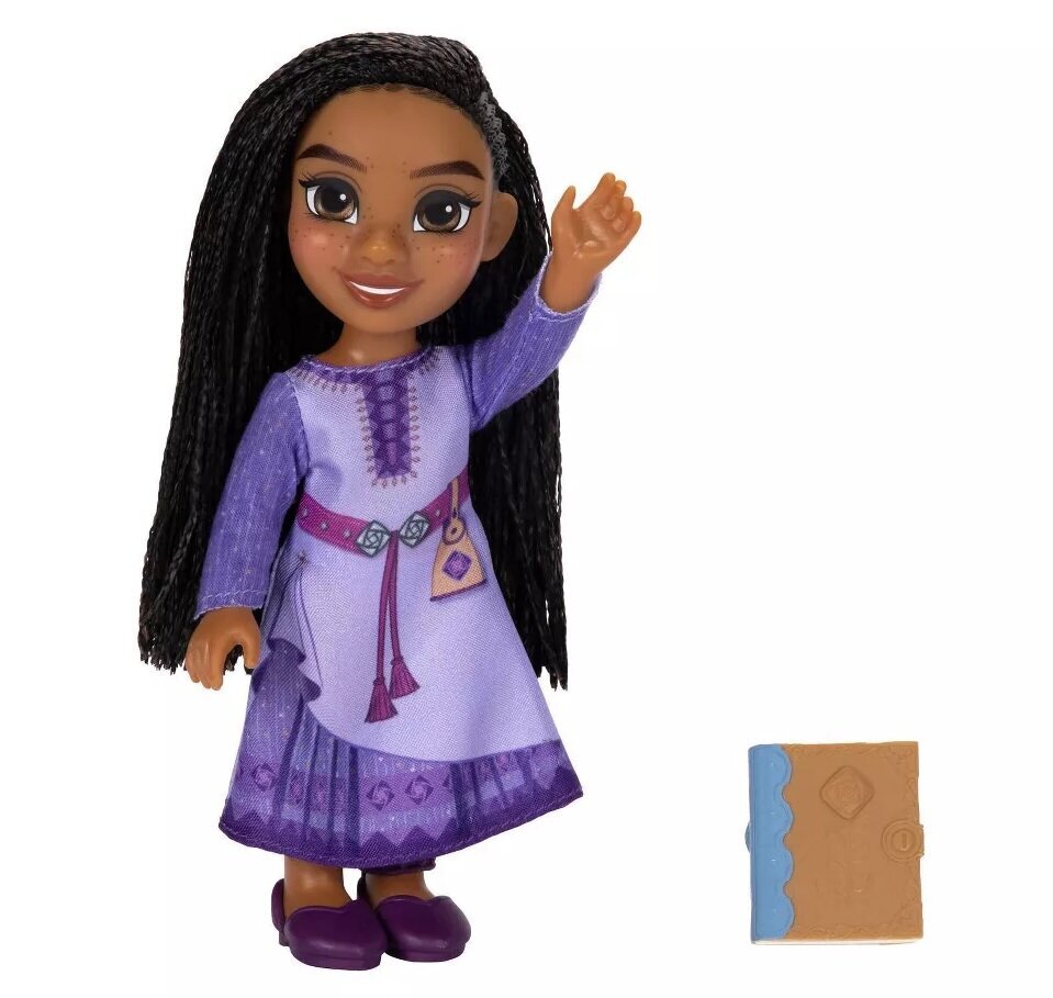 Lėlė Disney Princess Wish Asha, 16 cm kaina ir informacija | Žaislai mergaitėms | pigu.lt