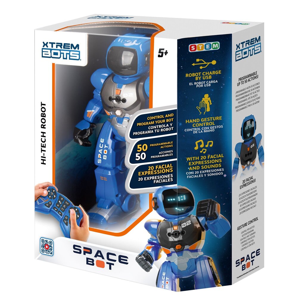Interaktyvus Xtrem Bots Kosminis robotas цена и информация | Žaislai berniukams | pigu.lt
