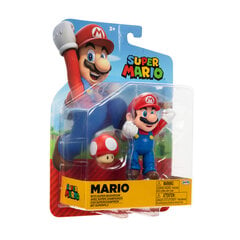 Figūrėlė Jakks Pacific Super Mario, 10 cm цена и информация | Игрушки для мальчиков | pigu.lt