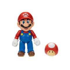 Figūrėlė Jakks Pacific Super Mario, 10 cm цена и информация | Игрушки для мальчиков | pigu.lt