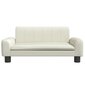 Vaikiška sofa vidaXL, 70x45x30 cm, smėlio spalvos kaina ir informacija | Sofos | pigu.lt