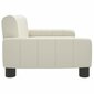 Vaikiška sofa vidaXL, 70x45x30 cm, smėlio spalvos kaina ir informacija | Sofos | pigu.lt