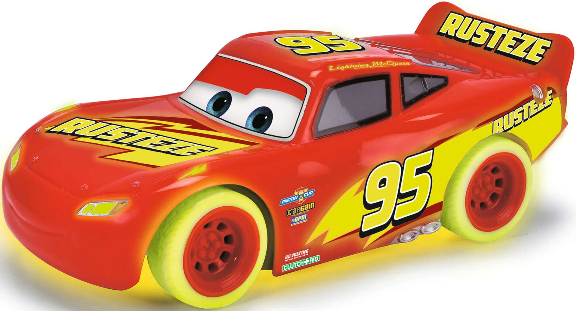 Nuotoliniu būdu valdomas automobilis McQueen Jada 1:24 kaina ir informacija | Žaislai berniukams | pigu.lt
