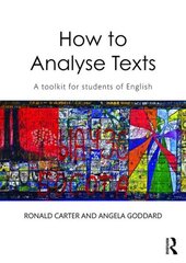 How to Analyse Texts: A toolkit for students of English kaina ir informacija | Užsienio kalbos mokomoji medžiaga | pigu.lt