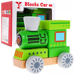 Деревянный поезд цена и информация | Игрушки для малышей | pigu.lt