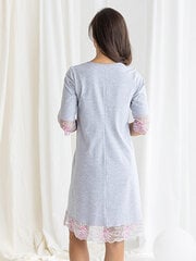 Naktinukai moterims Lega NM101, pilki цена и информация | Женские пижамы, ночнушки | pigu.lt