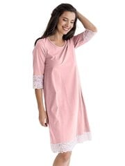 Naktinukai moterims Lega NM101, rožiniai цена и информация | Женские пижамы, ночнушки | pigu.lt