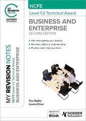 My Revision Notes: NCFE Level 1/2 Technical Award in Business and Enterprise Second Edition kaina ir informacija | Knygos paaugliams ir jaunimui | pigu.lt