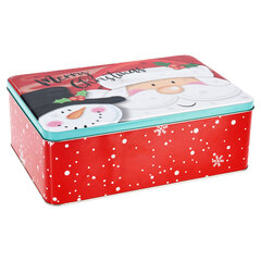 Sausainių skardinė Merry Christmas, 27x19 cm kaina ir informacija | Maisto saugojimo  indai | pigu.lt