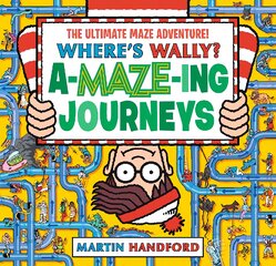 Where's Wally? A-MAZE-ing Journeys цена и информация | Книги для самых маленьких | pigu.lt