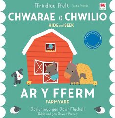 Chwarae a Chwilio: Ar y Fferm / Hide and Seek: On the Farm Bilingual edition kaina ir informacija | Knygos mažiesiems | pigu.lt