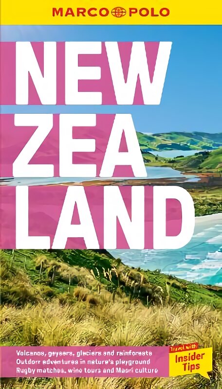 New Zealand Marco Polo Pocket Travel Guide - with pull out map цена и информация | Kelionių vadovai, aprašymai | pigu.lt