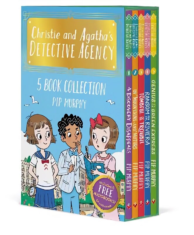 Christie and Agatha's Detective Agency 5 Book Box Set kaina ir informacija | Knygos paaugliams ir jaunimui | pigu.lt