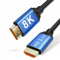 Zenwire HDMI 2.1, 2m kaina ir informacija | Kabeliai ir laidai | pigu.lt