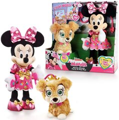 Interaktyvus Disney talismanas Minnie Mouse ir šuo kaina ir informacija | Žaislai mergaitėms | pigu.lt