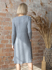 Трикотажное платье с вискозой Lega SKZ161, серый цена и информация | Платья | pigu.lt